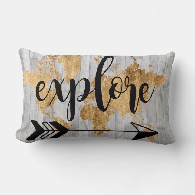 Coussin Rectangle Young Explorer V (Recto)
