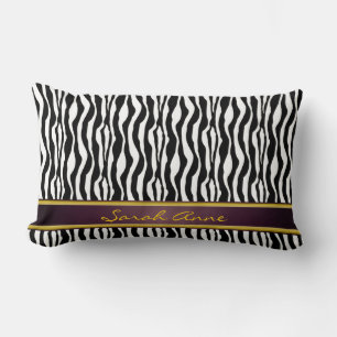 Coussin Rectangle Zebra Stripes