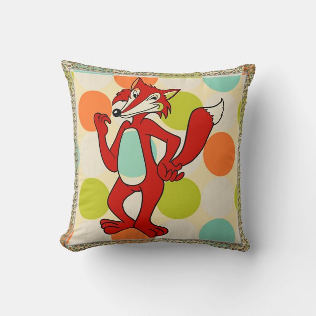 Coussin Red Fox (Recto)