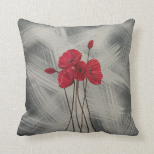 Coussin Red Poppy
