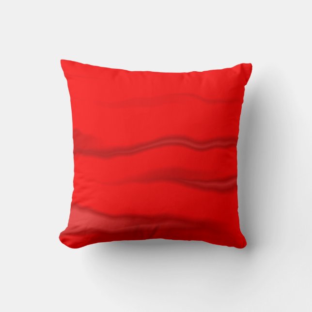 Coussin Red Silk - Pillow (Recto)