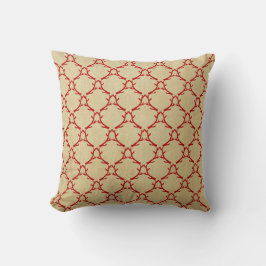 Coussin Red Woodland Antlers
