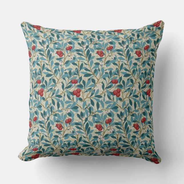 Coussin Redberry Tree, William Morris (Recto)