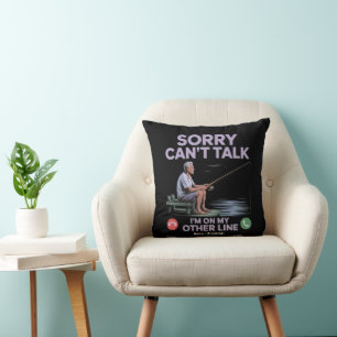 Coussin Reel Cool Funny Papa Pêche Perfect Cadeau
