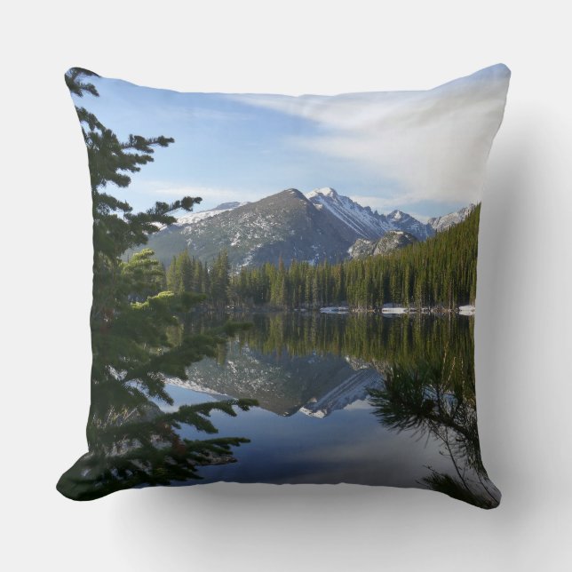 Coussin Reflet de Bear Lake III (Recto)