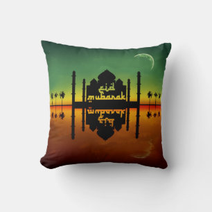 Coussin Réflexion nocturne de l'Aïd Moubarak