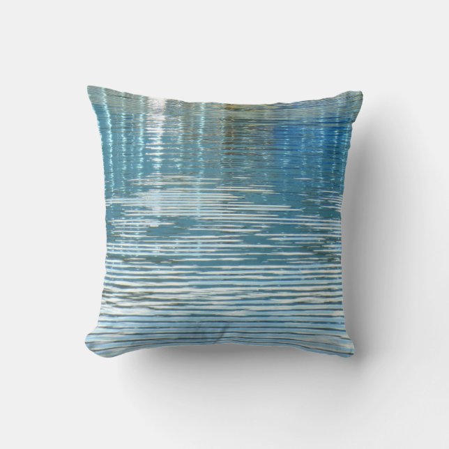 Coussin Réflexion personnalisée de Chambre de plage dans (Recto)