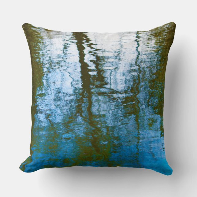 Coussin Réflexions dans l'eau (Recto)