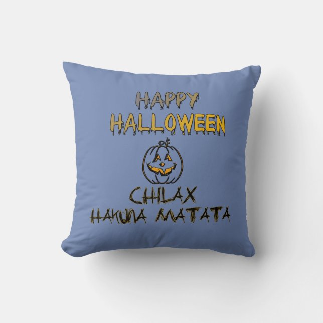 Coussin Refroidissez et détendez-vous Happy Halloween Coll (Recto)