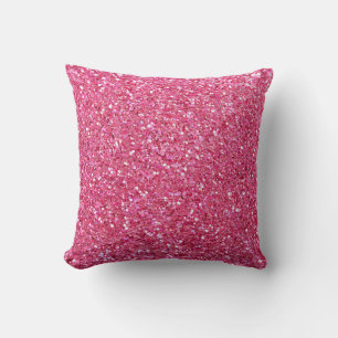 Coussin Regard Pailleté Rose