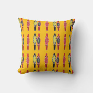 Coussin REGARDER Le Temps Jaune