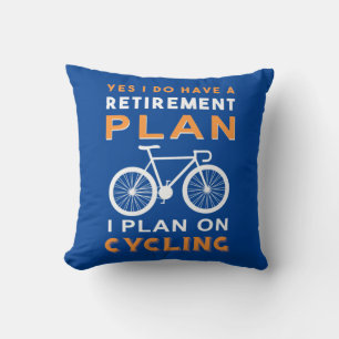 Coussin Régime De Retraite I Plan Sur Le Cyclisme