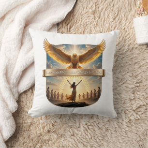 Coussin Reine aigle farouche du 8 mars, Cadeau pour maman