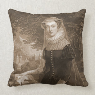 Coussin Reine de Mary des Ecossais 1852