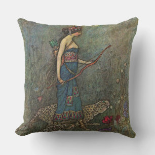 Coussin Reine des Palmyriades de Zenobia