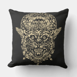 Coussin Relique de chat Inca et Maya : Légendes mystiques