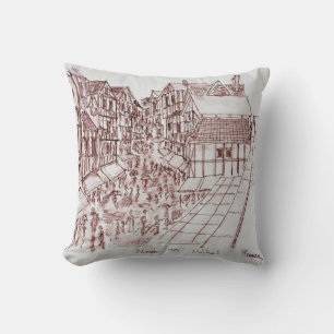 Coussin Remparts, Mont Saint-Michel Normandie, France