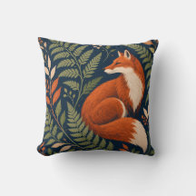 Renard et fougère rouille Renard et botanique mari