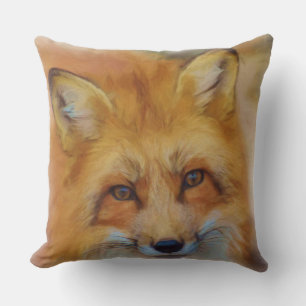Coussin Renard rouge