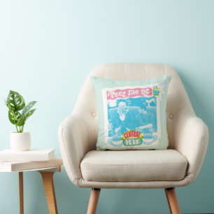 Coussin Rencontre-moi au Central Perk Graphique Neon