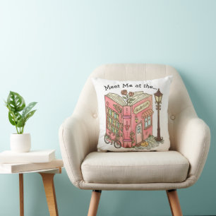 Coussin Rencontrons-nous à la librairie