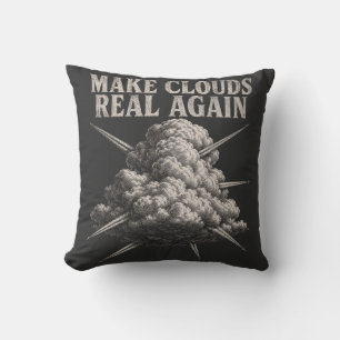 Coussin Rendez aux Nuages leur Réalité - Art d'Avion dans
