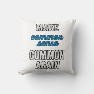 Coussin Rendre commun le sens commun