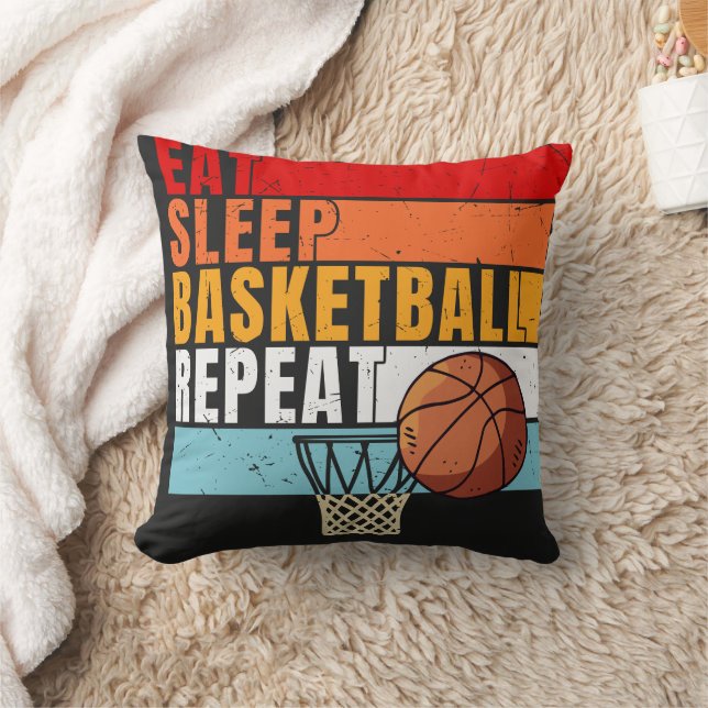 Coussin Répétition du sommeil du basket-ball   (Couverture)