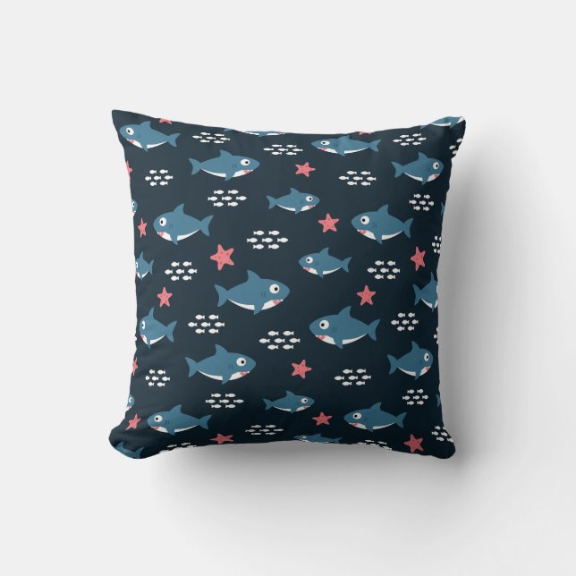 Coussin Requin (Recto)