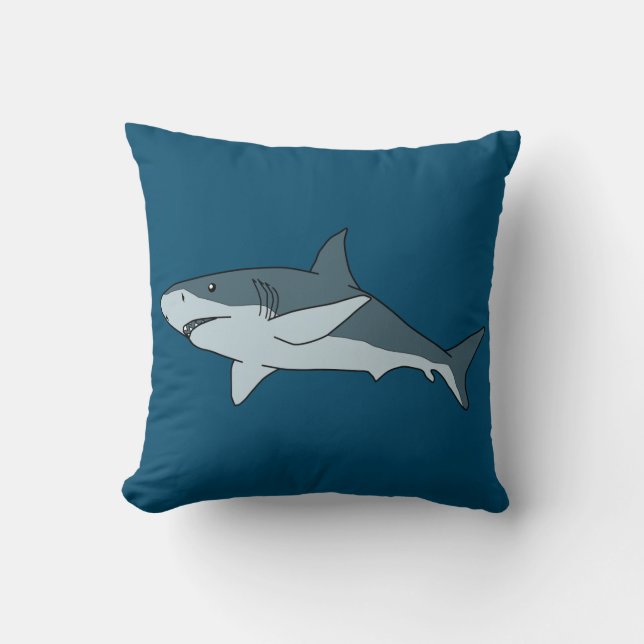 Coussin Requin prédateur (Recto)