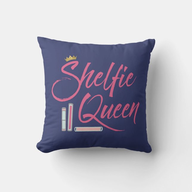 Coussin Réservation Shelfie Queen (Recto)