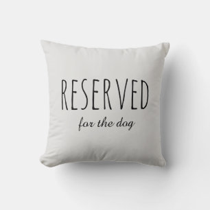 Coussin Réservé au chien, Chaise de Bailey Drôle de Chien