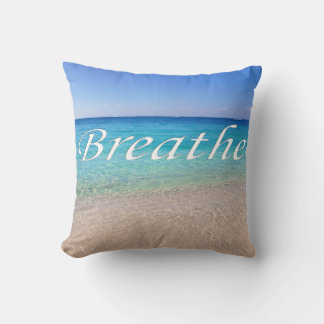 Coussin Respire l'île Cayman Relaxant Plage Jeu d'oreiller