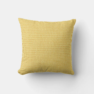 Coussin Ressort crochet arrière - plan en jaune.