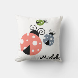 Coussin Ressort nommé fait sur commande de coccinelle
