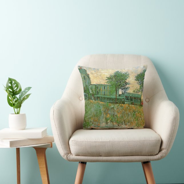 Coussin Restaurant Sirene, Asnières par Vincent van Gogh (Chaise)
