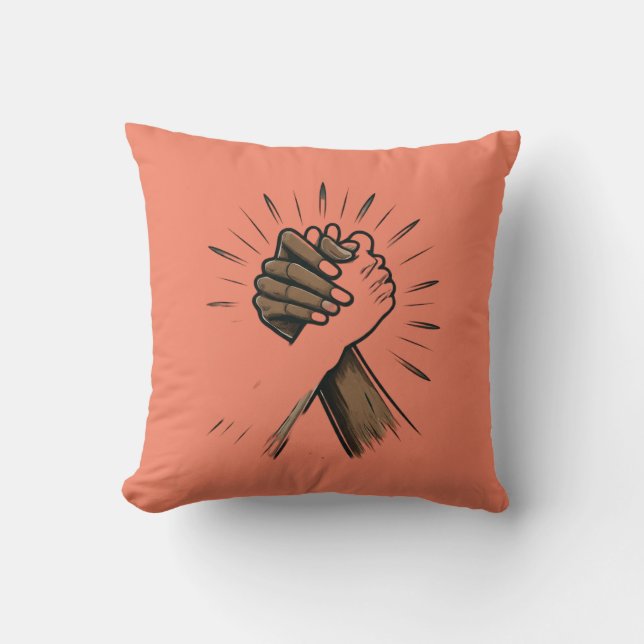 Coussin rester ensemble (Recto)