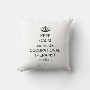 Coussin Restez calme et laissez l'OT s'en occuper