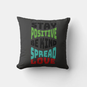 Coussin Restez Positif