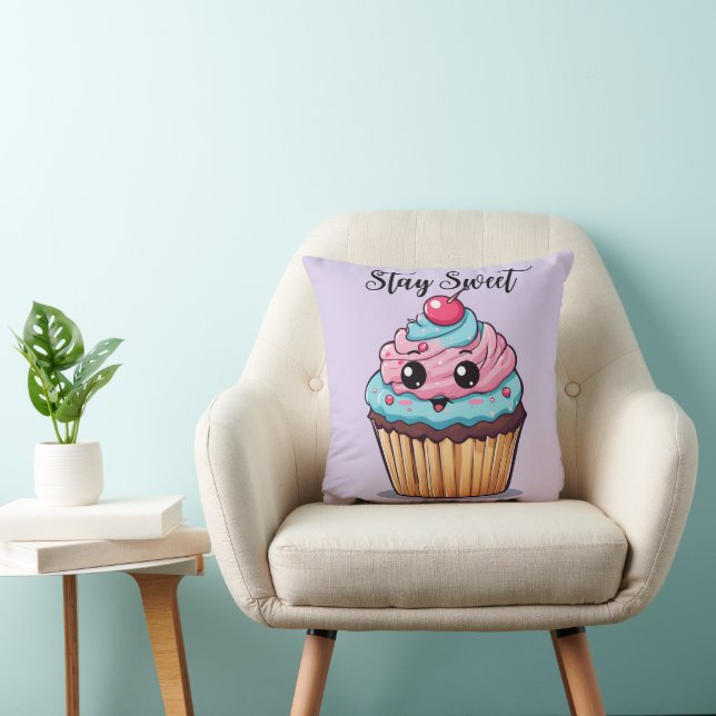 Coussin Restez sucré (Chaise)