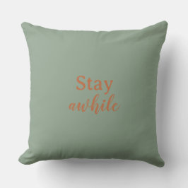 Coussin Restez Un Peu Sage Sable Chaud Typographie Terraco