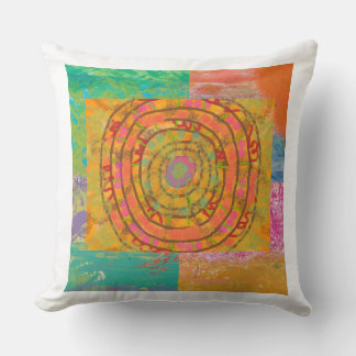 Coussin Résumé aztèque