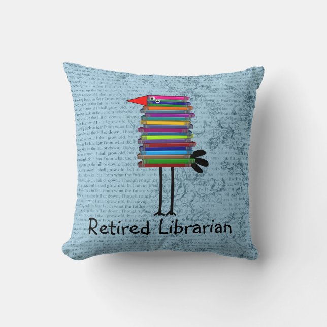 Coussin retiré d'oiseau de livre de bibliothécaire (Recto)