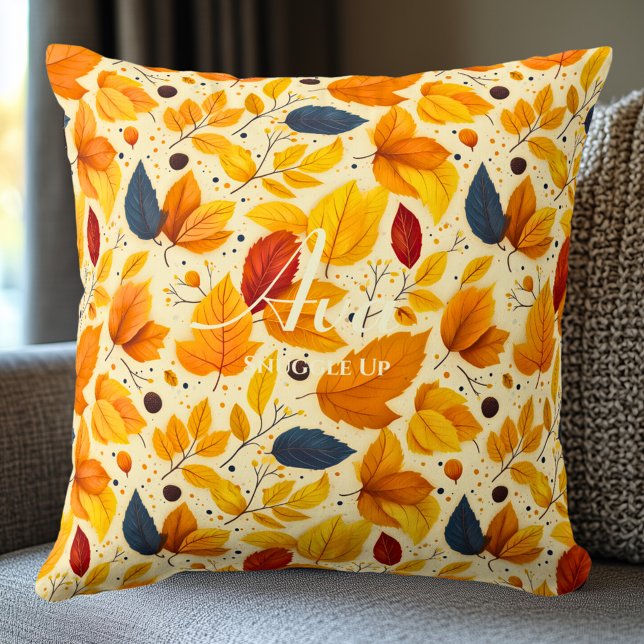 Coussin Retirer les feuilles automnales | Cosy Décor D'Aut (Créateur téléchargé)