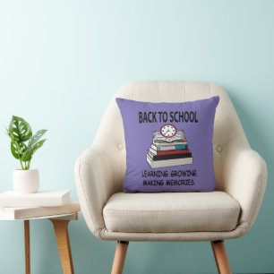 Coussin Retour à l'école Enseignant Élève