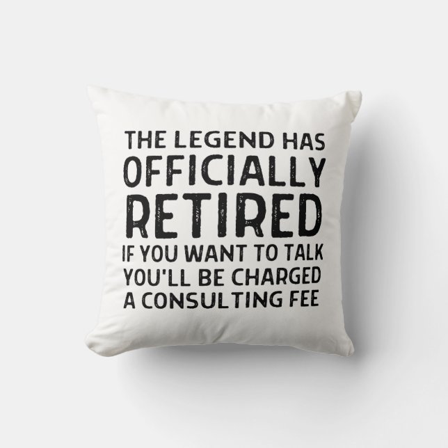 Coussin Retraite disant (Recto)