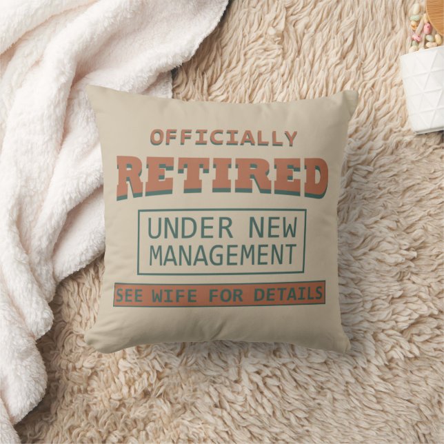 Coussin retraité officiellement sous la nouvelle direction (Couverture)