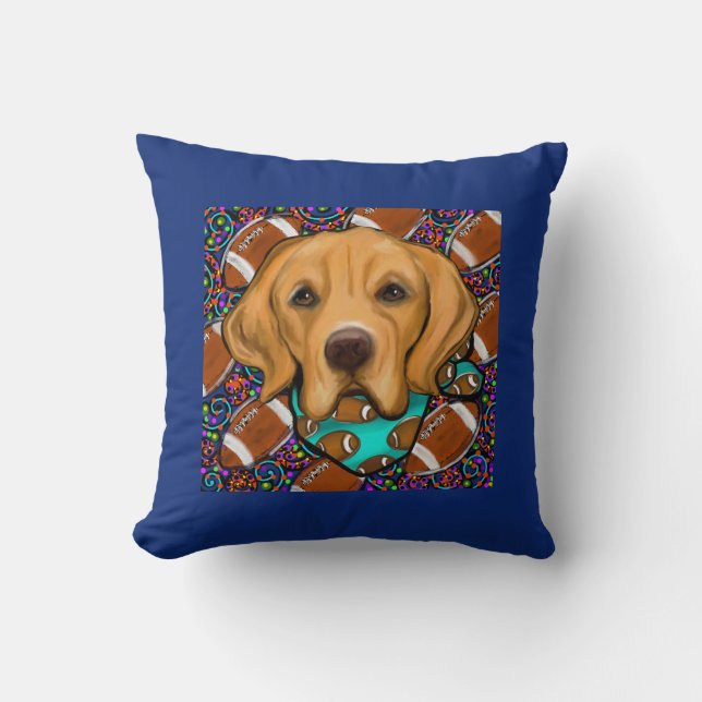 Coussin Retriever doré (Recto)