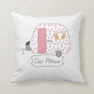 Coussin Retro Caravan Chevron