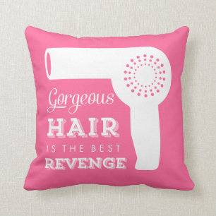 Coussin Rétro carreau de sèche-cheveux